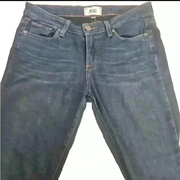 Paige Womens Dark Wash Verdugo Ultra Skinny Jeans 27 - Picture 6 of 14